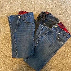 (3) Pair Boys 8 Regular jeans